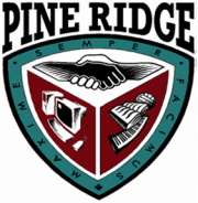 Pine Ridge Secondary School logo